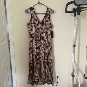 Zebra MIDI Dress